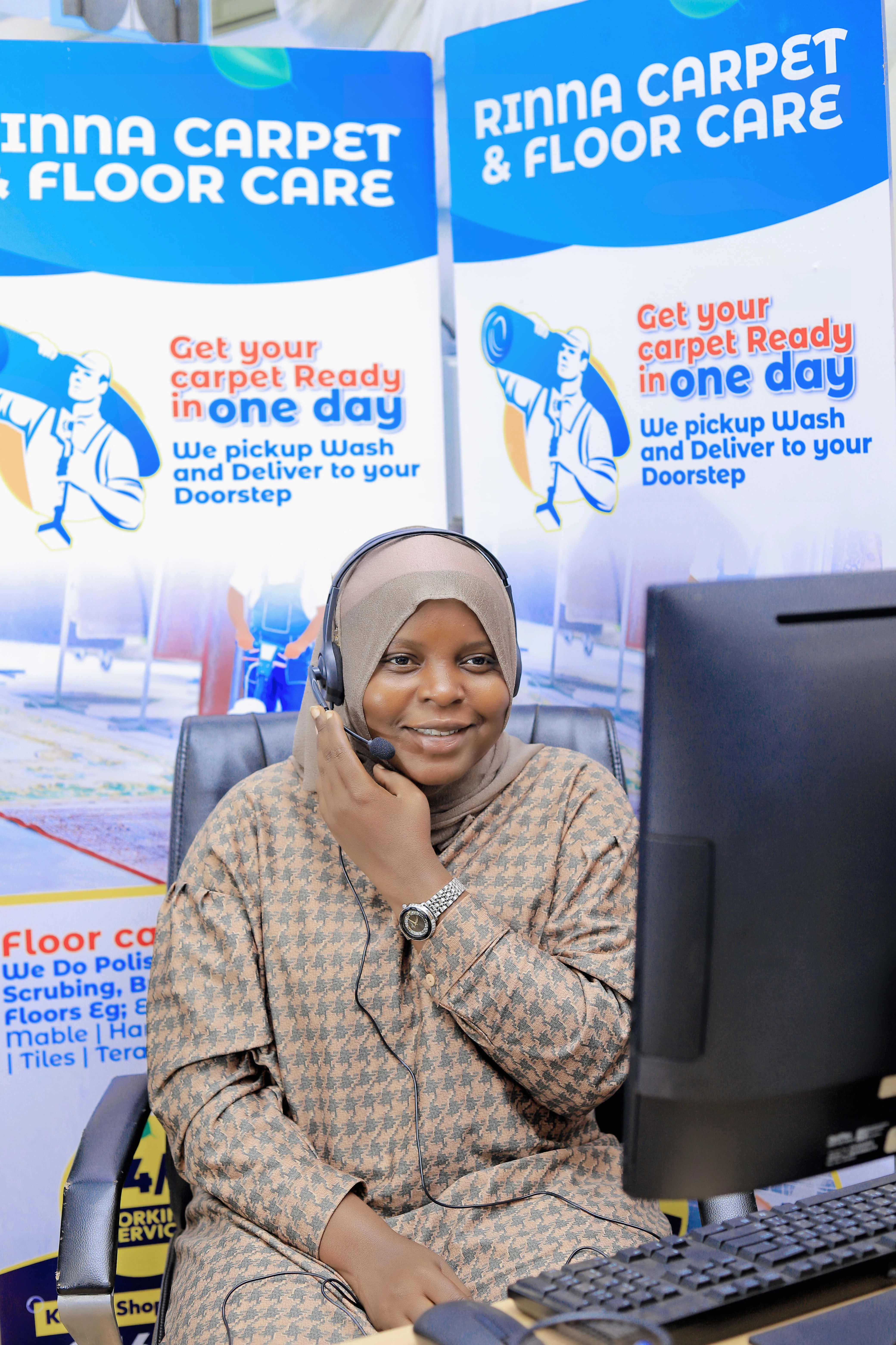 Industrial carpet washing machine in Kampala